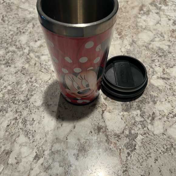 Disney Jerry Leigh Minnie Mouse Tumbler Cup With Lid - Picture 2 of 3